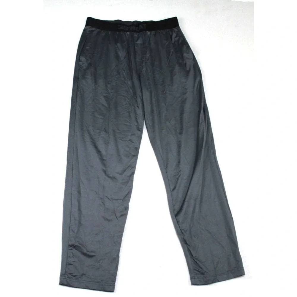 32 Heat Men Gray Sleepwear Pants Casual Warm Size Medium
